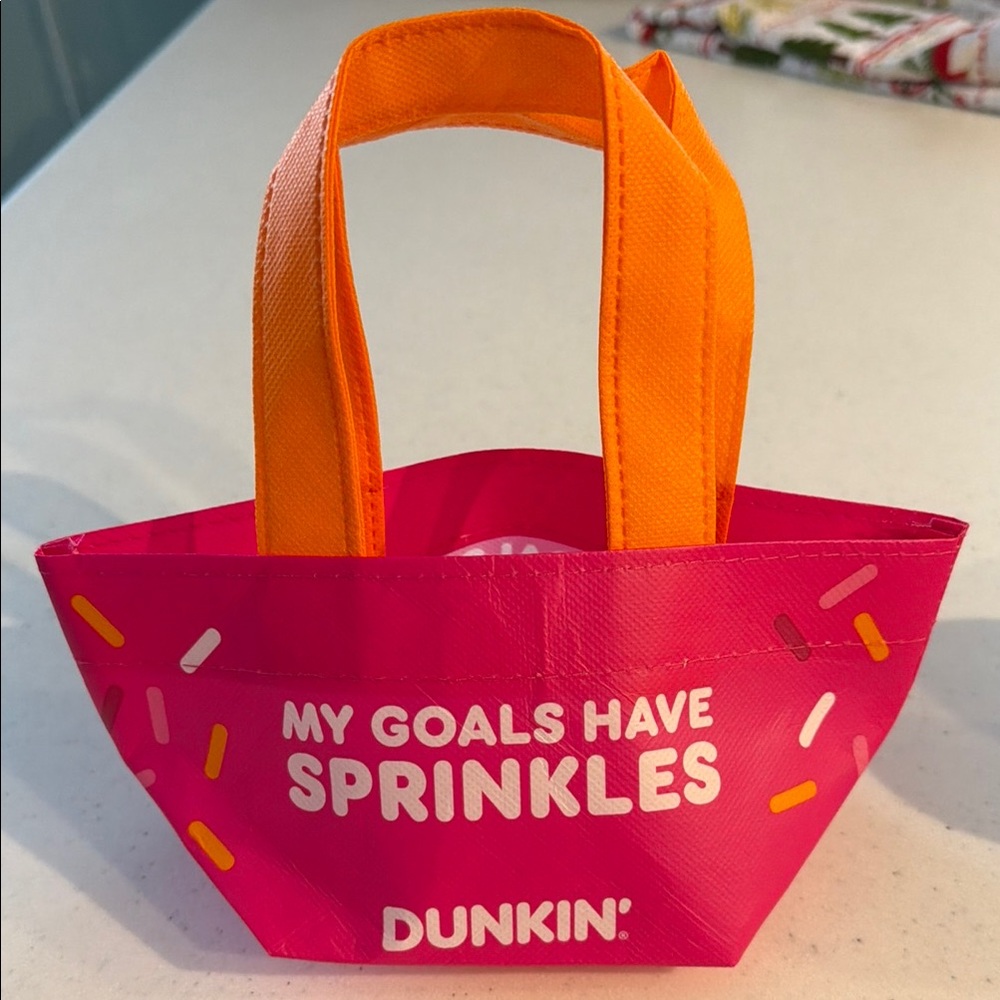 Limited edition Dunkin' mini Tote Bag